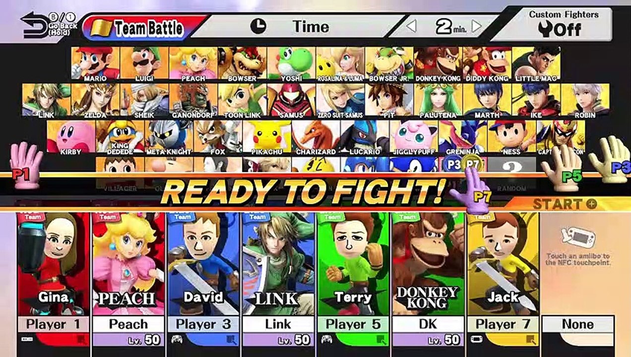Super Smash Bros. - Amiibo