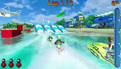 Aqua Moto Racing Utopia - Demostración técnica