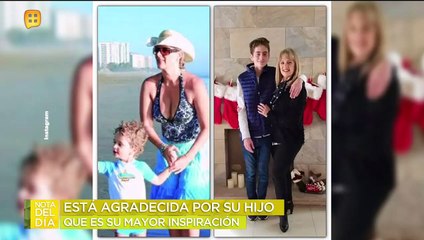 ¡Érika Buenfil nunca ha renegado el ser madre soltera y confiesa que su hijo es super celoso!