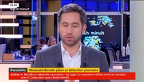 Alexandre Benalla, l'ex-collaborateur d'Emmanuel Macron, placé en détention provisoire après la révocation de son contrôle judiciaire