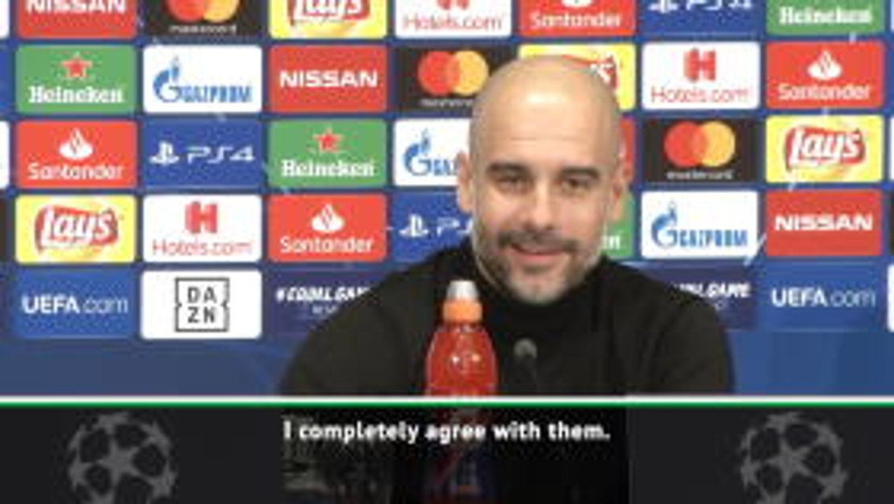 I was lucky to win Champions League at Barcelona - Guardiola