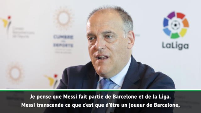 La Liga - Tebas : Messi est une icône de notre championnat