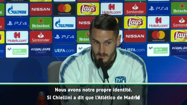 8es - Koke: Nous avons notre propre identité