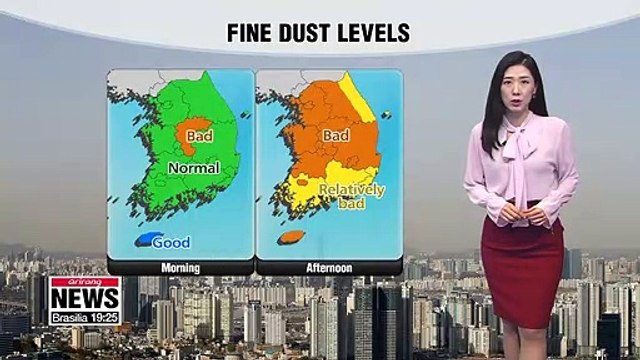 Rise in temperatures and ultra fine dust levels _ 022019