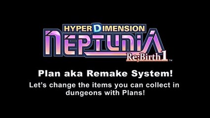 Hyperdimension Neptunia Re; Birth 1 - Plan