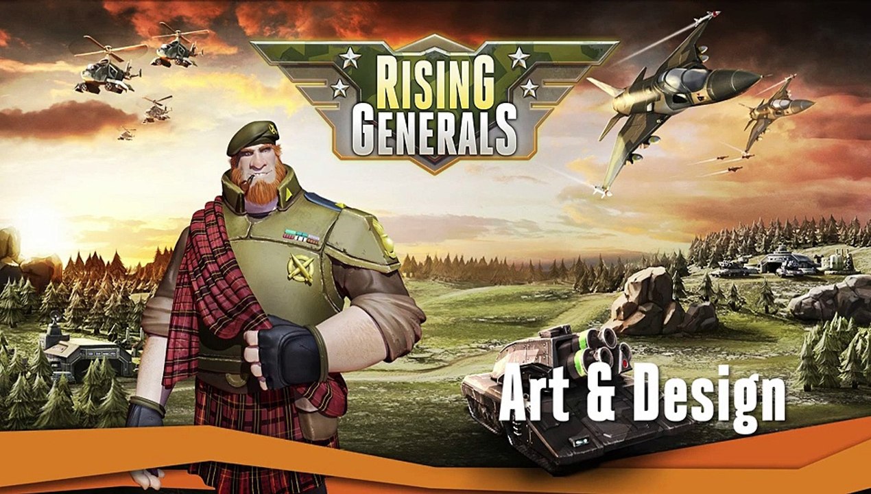 Rising Generals - Arte