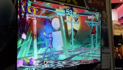 Jugando a Persona 4 Arena Ultimax - Vandal TV E3 2014