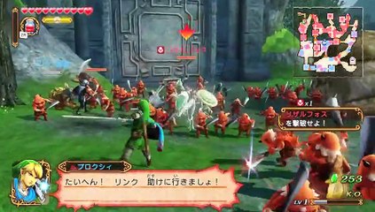 Hyrule Warriors - Seis minutos de jugabilidad