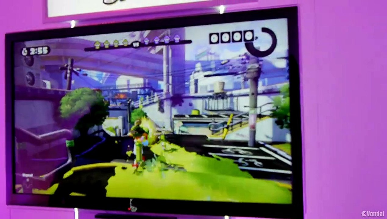 Jugando a Splatoon - Vandal TV E3 2014