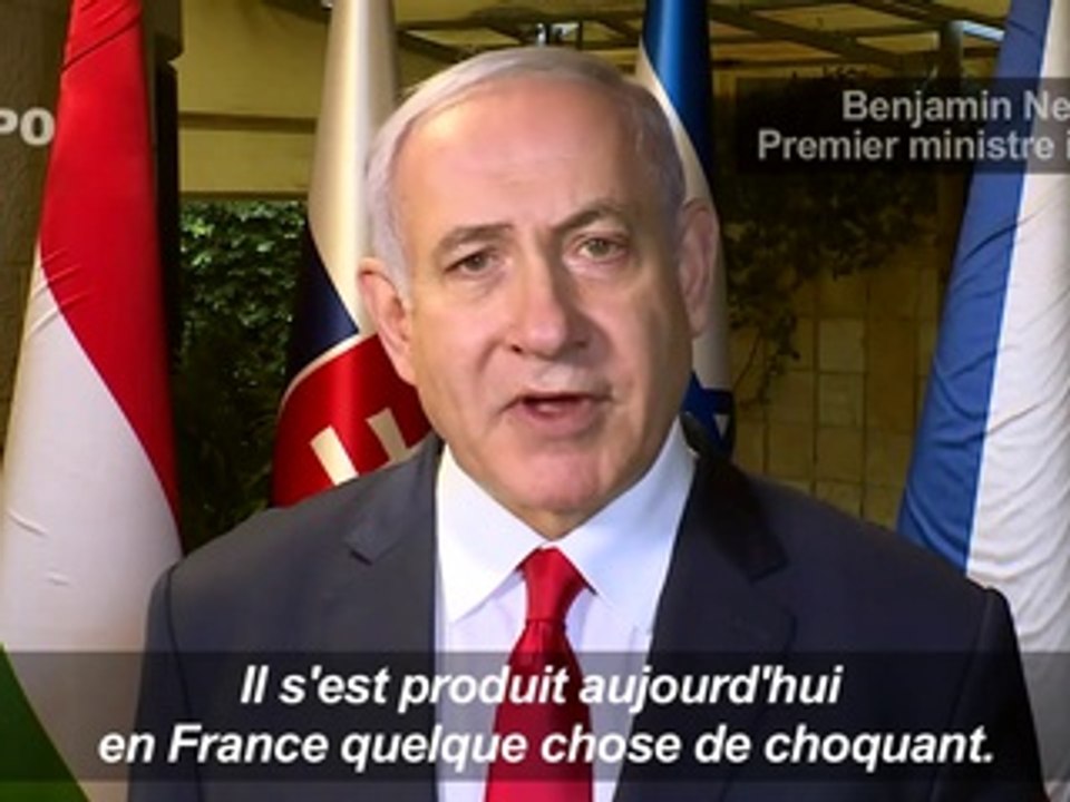 Cimetière profané: Netanyahu dénonce un acte "choquant"