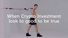 When Crypto Investment looks too good to be true. Crypto Funny Advertising!