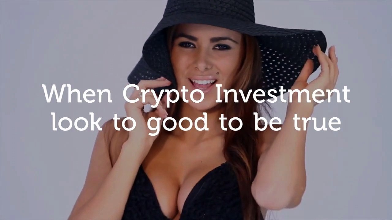 When Crypto Investment looks too good to be true. Crypto Funny Advertising!