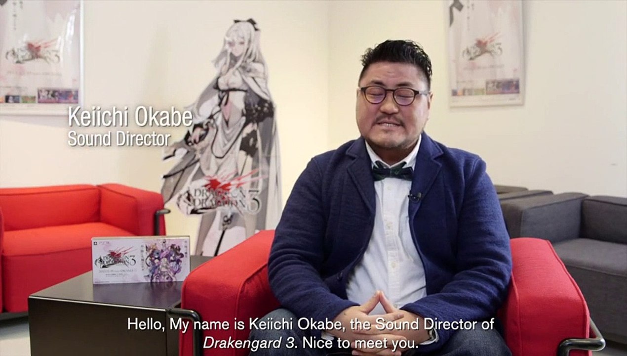 Drakengard 3 - Entrevista a Keiichi Okabe