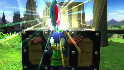 Sonic Lost World - The Legend of Zelda Zone