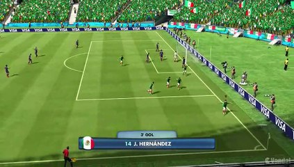 EA Sports Copa Mundial de la FIFA Brasil 2014 - México vs. Japón