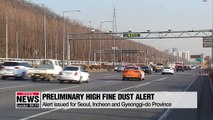 First preliminary fine dust alert issued since new bill on air pollution came into force