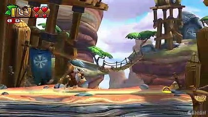 Donkey Kong Country: Tropical Freeze - 3-6 Cañonazos en el Cañón
