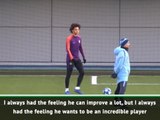 'Incredible' Sane's potential depends on him - Guardiola