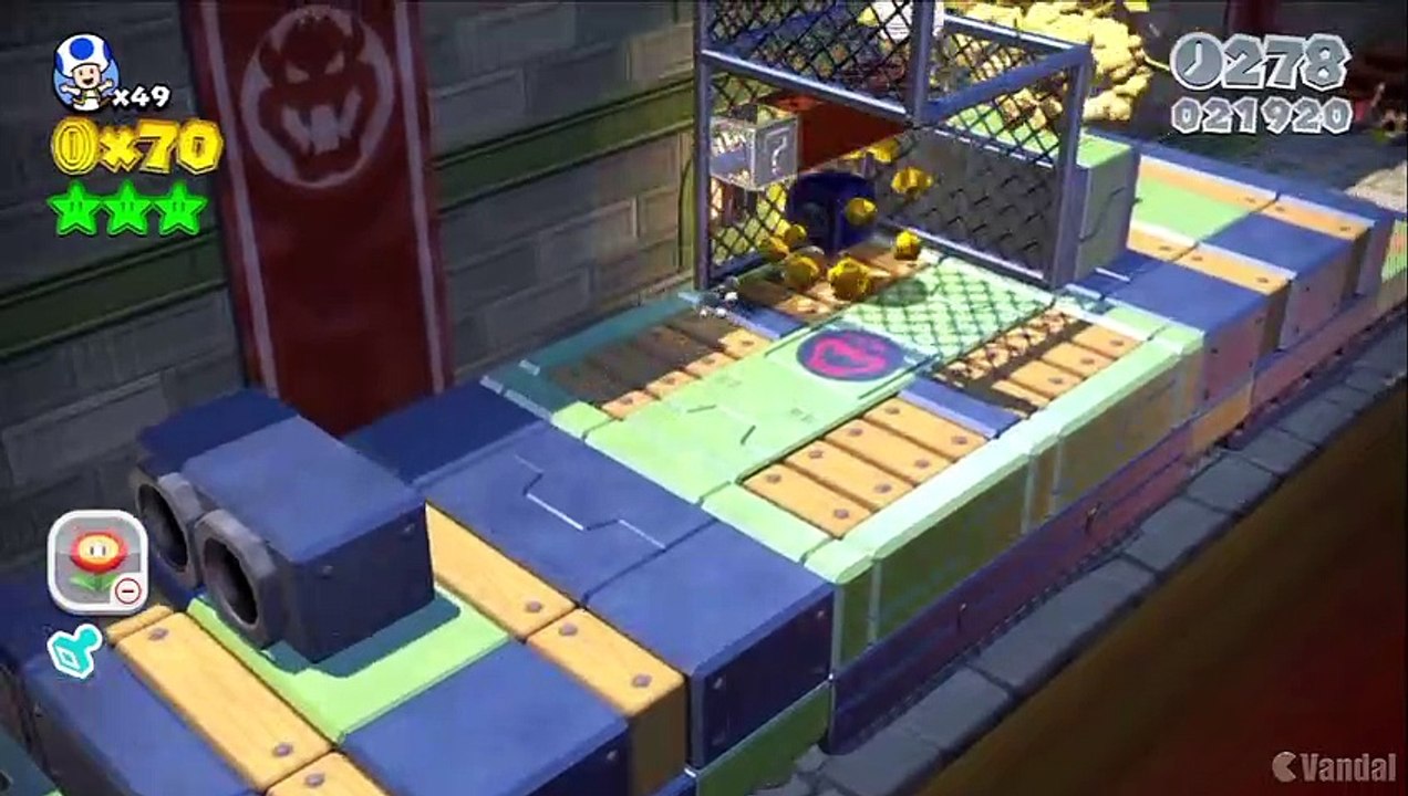 Super Mario 3D World - Segundo jefe