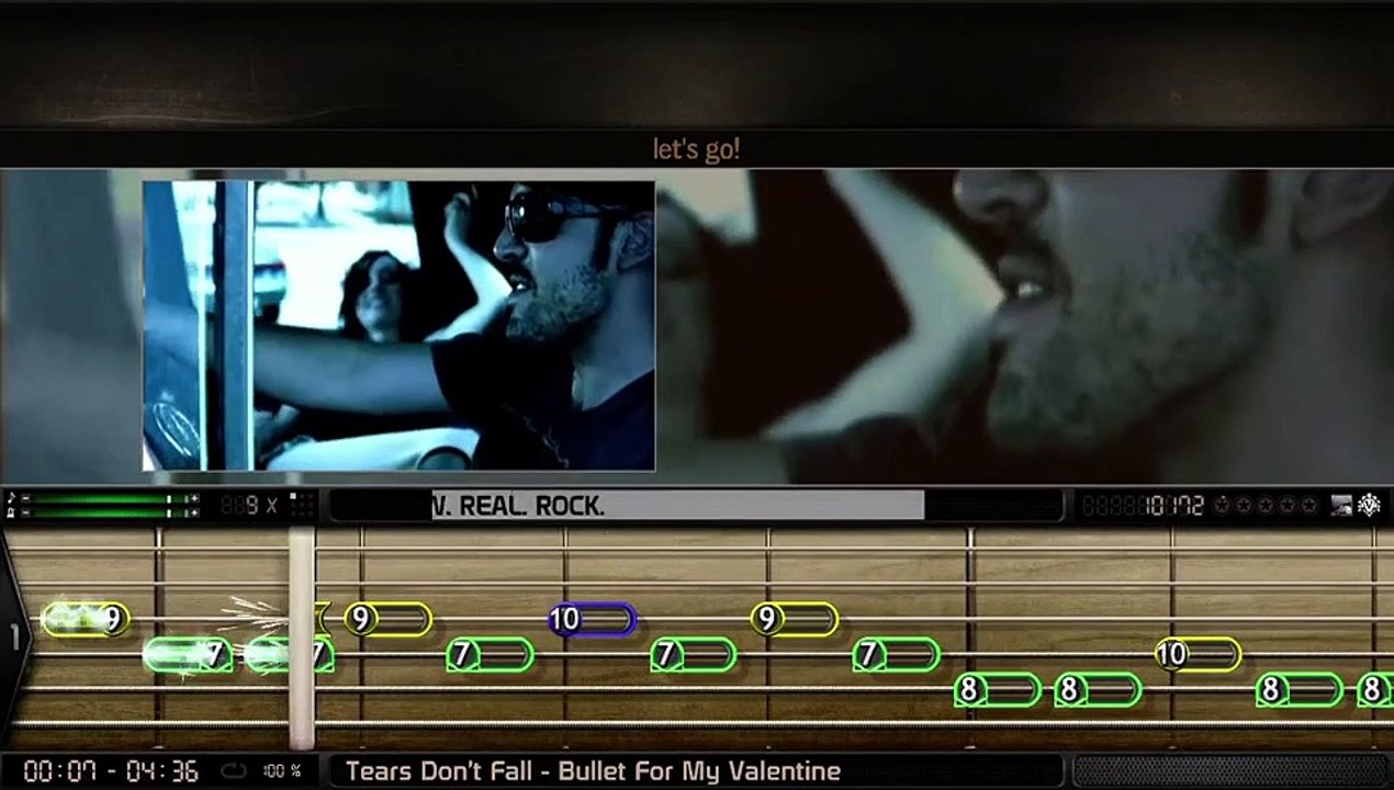BandFuse: Rock Legends - Tears Don't Fall, de BFMV