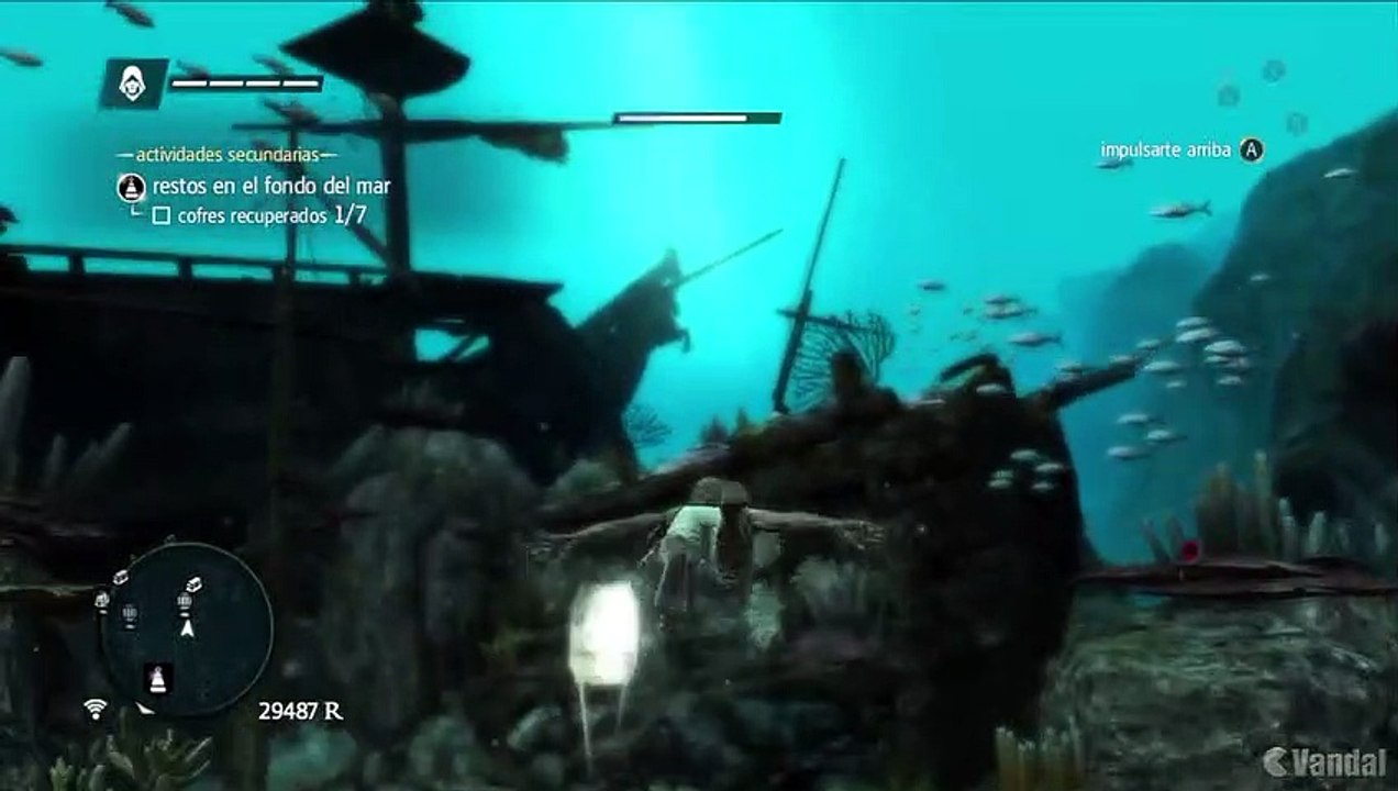 Assassin's Creed IV: Black Flag - Buceando