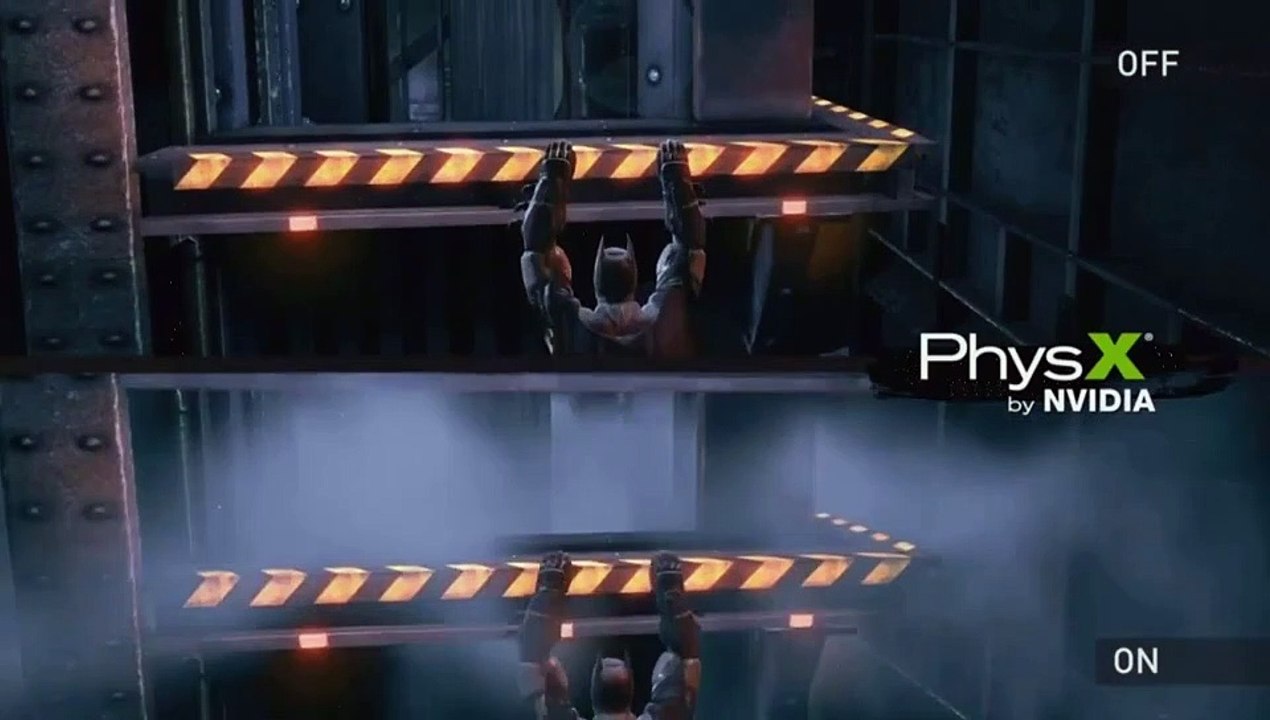 Batman: Arkham Origins - PhysX de Nvidia