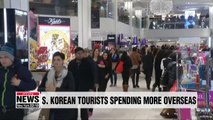 S. Korean tourists spent around US $31 bil. overseas in 2018, highest since 2006