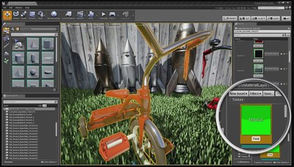 Unreal Engine 4 - Capas de materiales