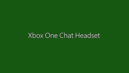 Xbox One - Headset