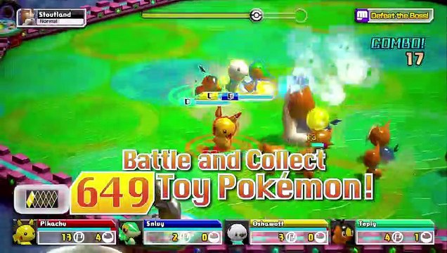 Pokémon Rumble U - Posibilidades