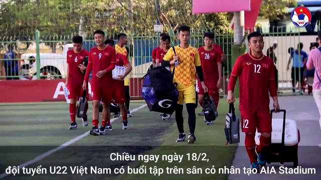 U22 Việt Nam khắc phục vấn đề về nắng nóng tại Campuchia | VFF Channel