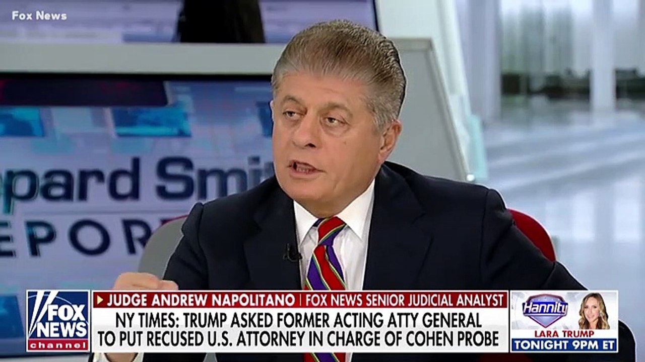 Fox News Judge Says Trump Is Guilty Of ‘Attempt To Obstruct Justice,’ If Whitaker Request Report Is True