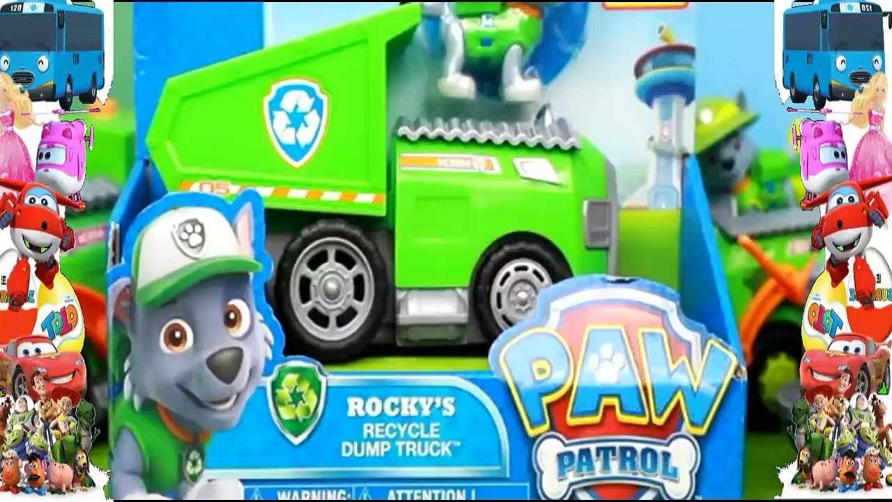 Paw Patrol Rocky's Recycle Dump Truck