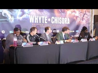 'YOU F****** MINGE! - YOU WILL GET SEEN TO!' - MARK TIBBS IN FURIOUS RANT TOWARDS DERECK CHISORA