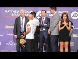 VARGAS FAILS WEIGHT!! - JAMIE McDONNELL v FERNANDO VARGAS OFFICIAL WEIGH IN & HEAD TO HEAD