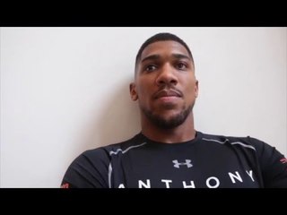 ANTHONY JOSHUA TALKS CHARLES MARTIN, PARKER v TAKAM & MOCKS TYSON FURY'S BODYBUILDER REMARKS TO HIM.
