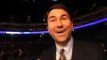 EDDIE HEARN REACTS TO ANTHONY JOSHUA BECOMING IBF HEAVYWEIGHT CHAMPION BY KNOCKING OUT MARTIN