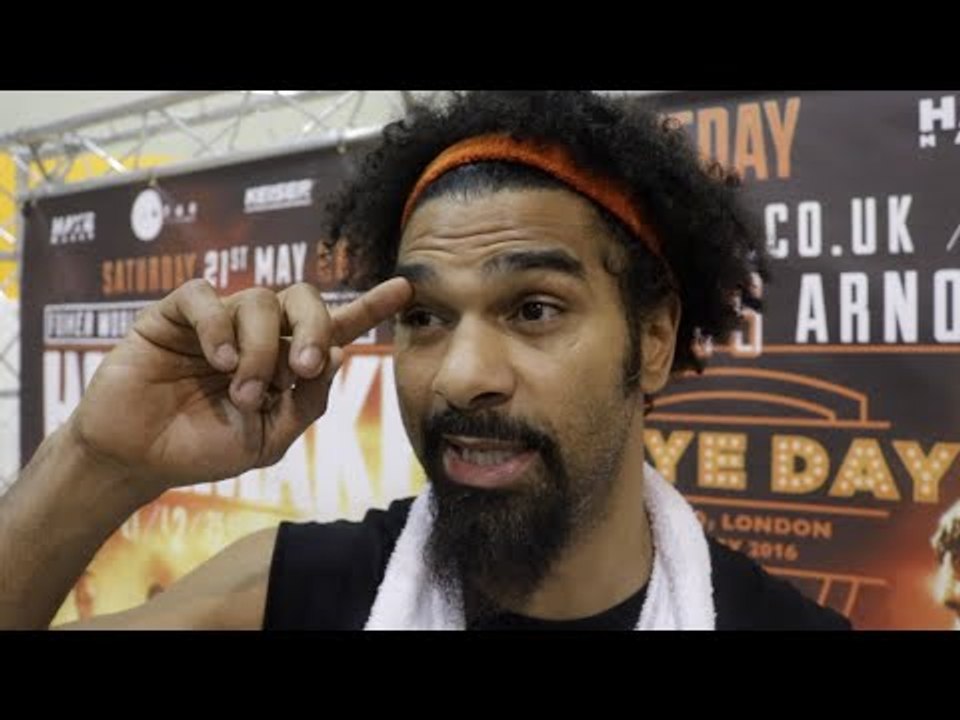 DAVID HAYE (UNCUT) ON ANTHONY JOSHUA, TYSON FURY v WLADIMIR KLITSCHKO, SHANNON BRIGGS & DATE CLASH!!