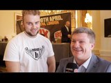 RICKY HATTON & HEAVYWEIGHT CHARGE NATHAN GORMAN ON BOXNATION LINK & REUNITED W/ NAS & FRANK WARREN