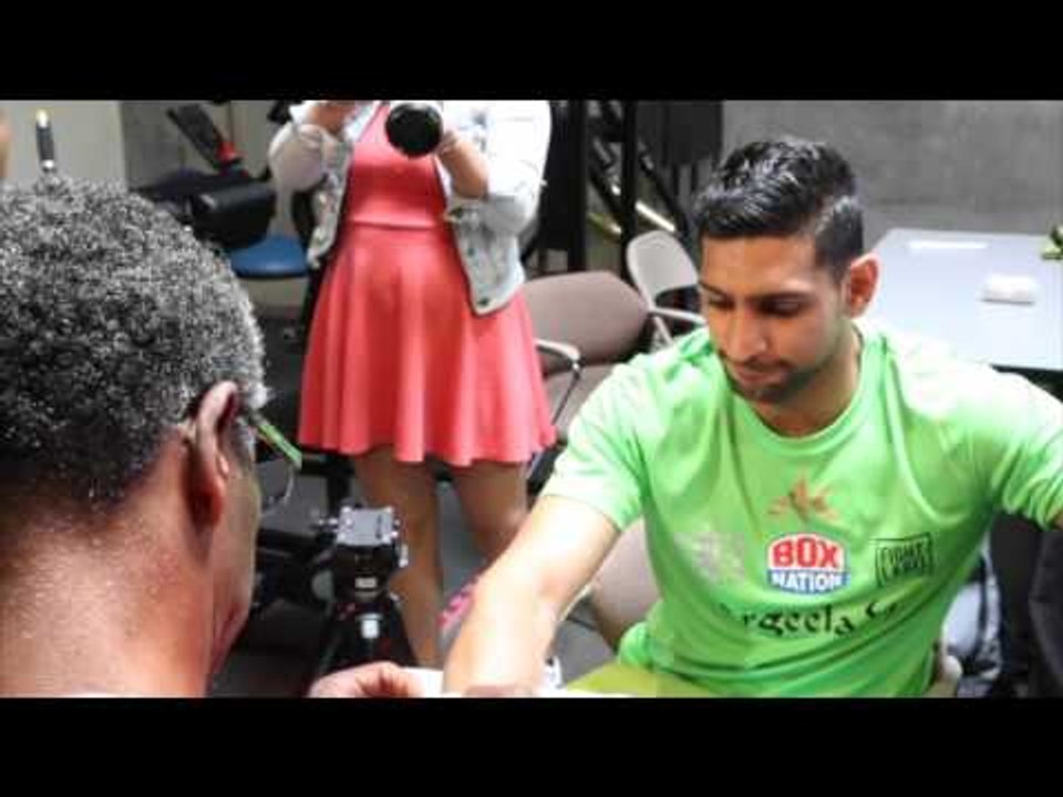 AMIR KHAN - 'ANTHONY JOSHUA WOULD NOT BEAT TYSON FURY NOW' & SAYS FURY 'DOESN'T GET THE CREDIT'