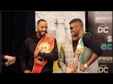 RESPECT LEVELS!! - JAMES DeGALE COMES FACE TO FACE WITH BADOU JACK IN WASHINGTON DC
