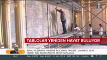 Tablolar yeniden hayat buluyor