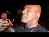 EVANDER HOLYFIELD TALKS TYSON FURY'S REMATCH WITH WLADIMIR KLITSCHKO