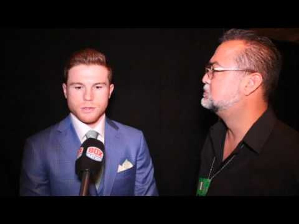 SAUL CANELO ALVAREZ - 'KHAN IS FAST, IT'LL BE A DIFFICULT STYLE' - SAYS HE'S INTERESTED IN GGG FIGHT