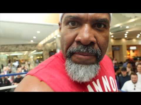 LET'S GO CHAMP! - SHANNON 'THE CANNON' BRIGGS *FULL* PUBLIC WORKOUT / BRIGGS v DIMITRENKO / HAYEDAY