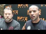 HEAVYWEIGHT SENSATION NICK WEBB & SCOTT WELCH AS HE LOOKS TO MAYBE GET SOME ROUNDS ON HAYE UNDECARD