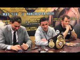 ANTHONY CROLLA v ISMAEL BARROSO (FULL) POST FIGHT PRESS CONFERENCE WITH EDDIE HEARN & JOE GALLAGHER