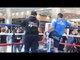TALENTED JOE FOURNIER OPEN WORKOUT FOOTAGE AS HE PREPARES FOR HAYE DAY UNDERCARD