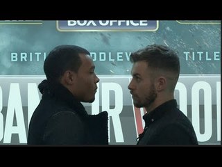 CHRIS EUBANK JR v - TOM DORAN OFFICIAL HEAD TO HEAD @ PRESS CONFERENCE / JOSHUA v BREAZEALE