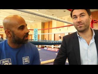EDDIE HEARN & DAVE COLDWELL DISCUSS POTENTIAL JOSHUA v PRICE FIGHT & BELLEW-MAKABU WORLD TITLE CLASH
